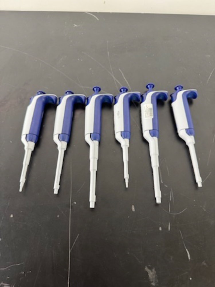 Image of Rainin Pipet-Lite XLS Single Channel Pipettes - Quantity 6